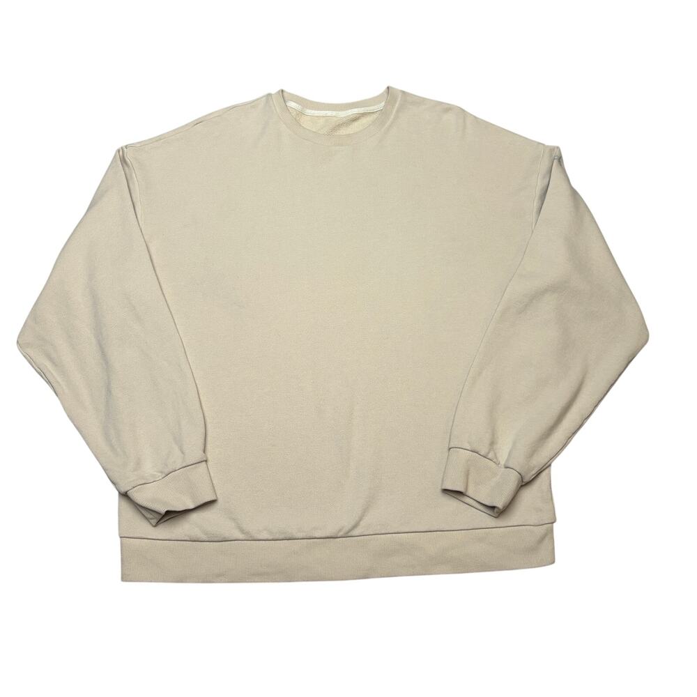 Alo Yoga Oversized Boxy Sweatshirt Pullover Men's 27.5x29.5 Minimalist Gym
